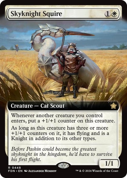 Skyknight Squire (Extended Art), Foundations 448