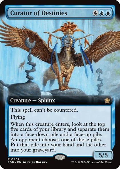 Curator of Destinies (Extended Art), Foundations 451