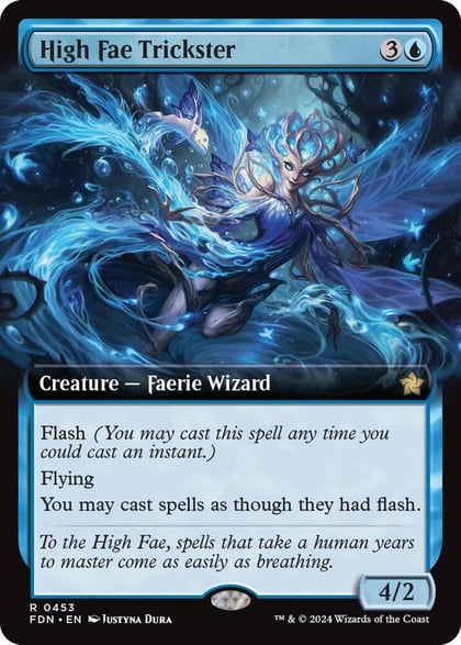 High Fae Trickster (Extended Art), Foundations 453