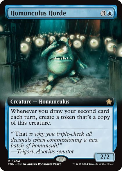 Homunculus Horde (Extended Art), Foundations 454