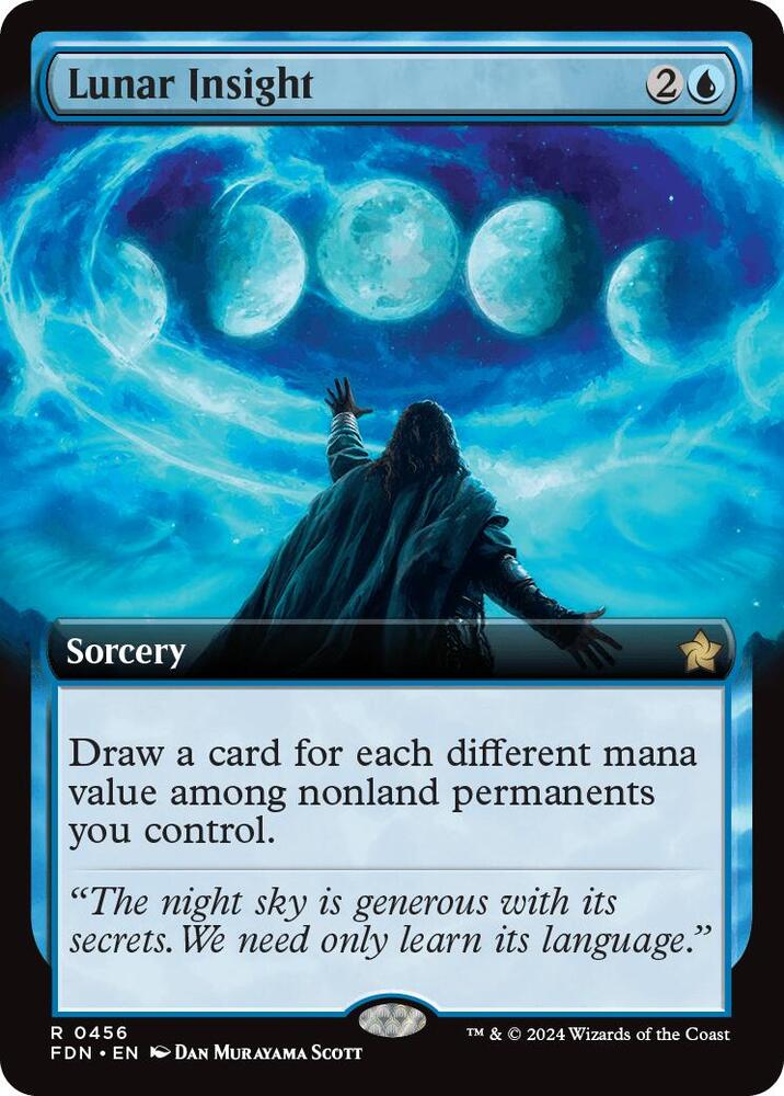 Lunar Insight (Extended Art), Foundations 456