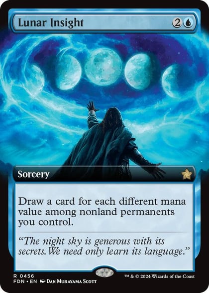 Lunar Insight (Extended Art), Foundations 456