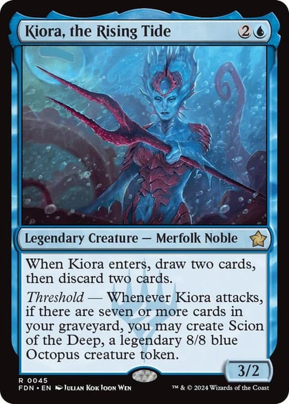 Kiora, the Rising Tide, Foundations 45