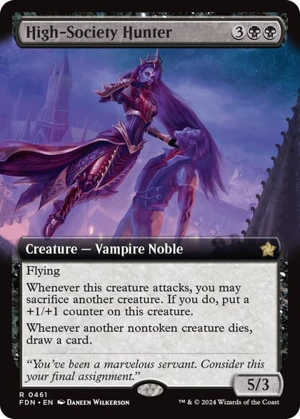 High-Society Hunter (Extended Art), Foundations 461