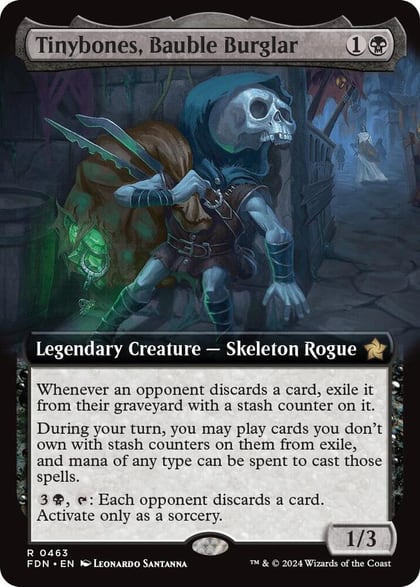Tinybones, Bauble Burglar (Extended Art), Foundations 463