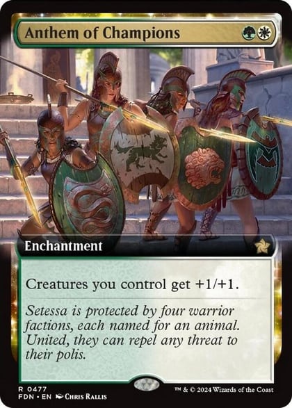 Anthem of Champions (Extended Art), Foundations 477