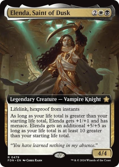 Elenda, Saint of Dusk (Extended Art), Foundations 479