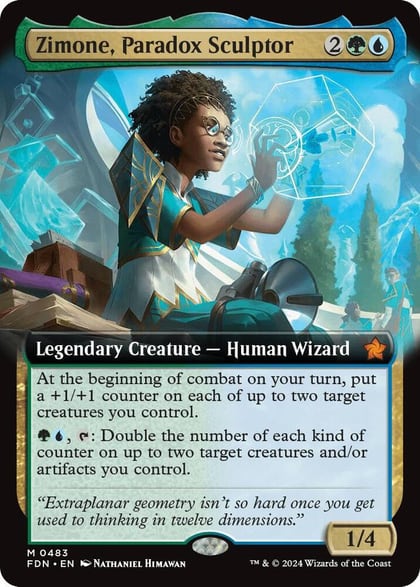 Zimone, Paradox Sculptor (Extended Art), Foundations 483