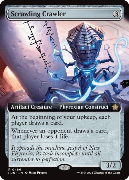 Scrawling Crawler (Extended Art), Foundations 486