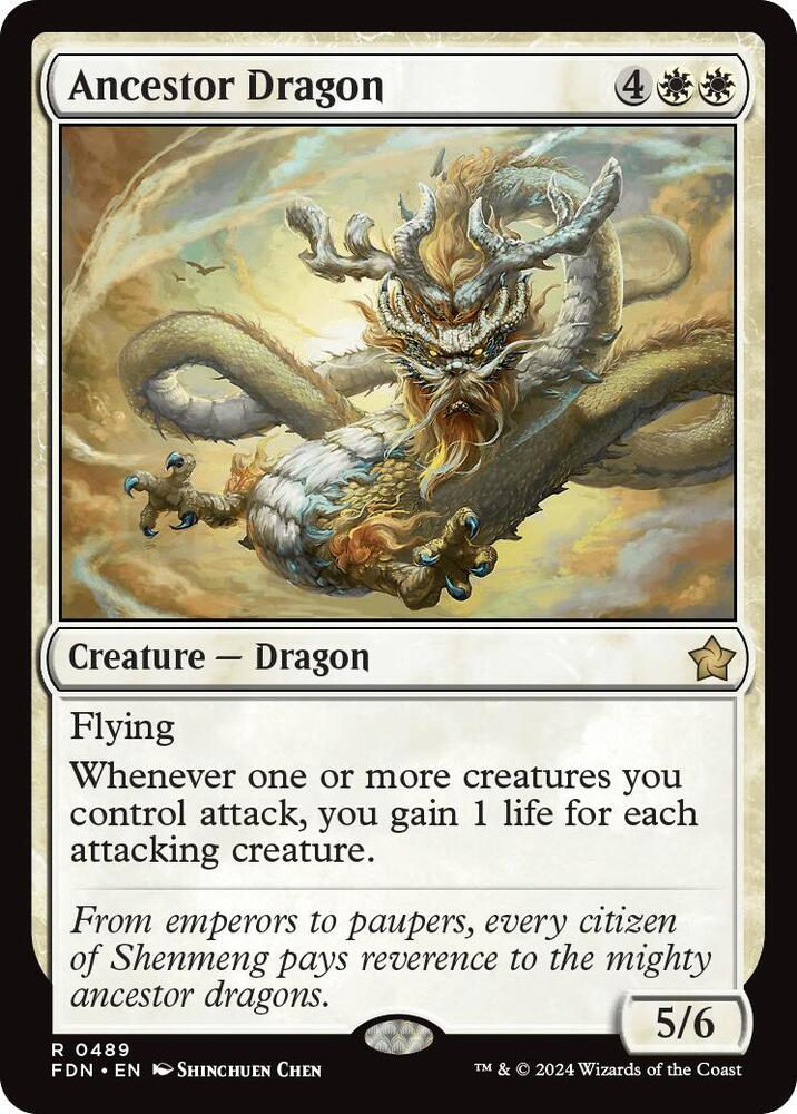 Ancestor Dragon, Foundations 489