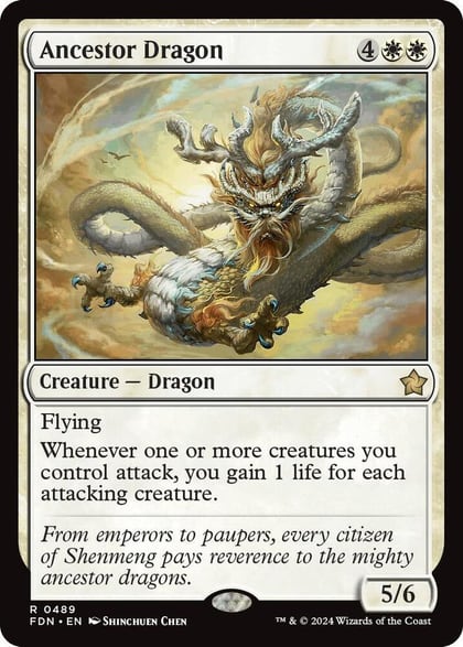 Ancestor Dragon, Foundations 489