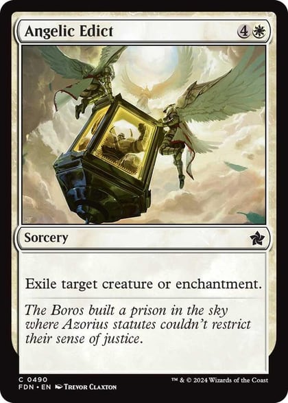 Angelic Edict, Foundations 490