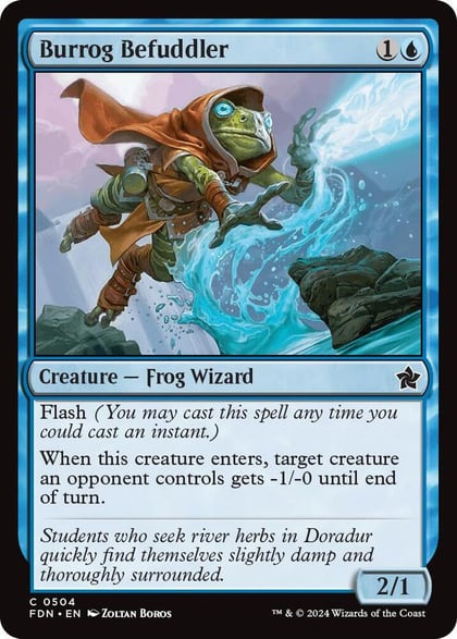 Burrog Befuddler, Foundations 504