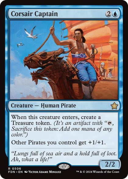 Corsair Captain, Foundations 506