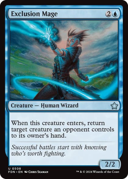 Exclusion Mage, Foundations 508