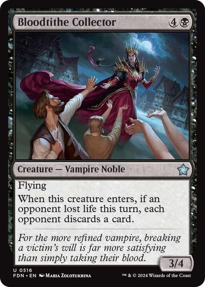 Bloodtithe Collector (0516), Foundations 516