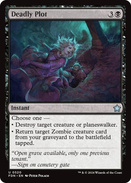 Deadly Plot, Foundations 520