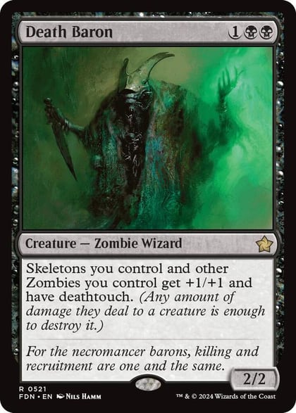 Death Baron, Foundations 521