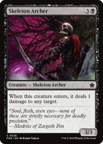 Skeleton Archer, Foundations 526
