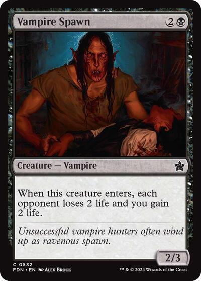 Vampire Spawn, Foundations 532