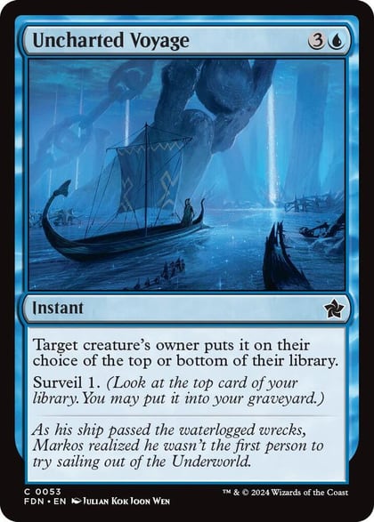 Uncharted Voyage, Foundations 53
