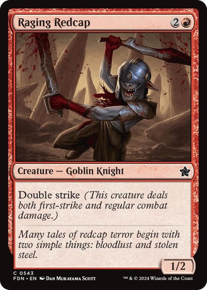 Raging Redcap, Foundations 543