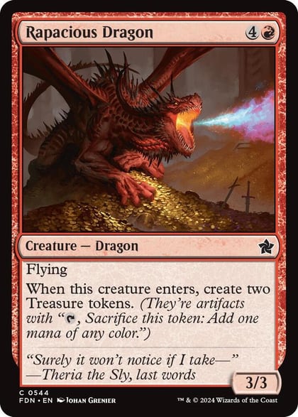 Rapacious Dragon, Foundations 544