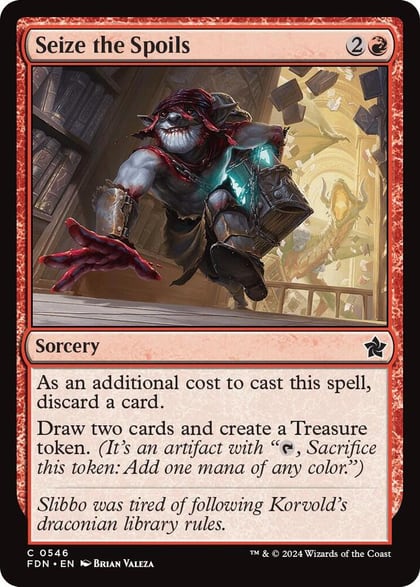 Seize the Spoils, Foundations 546