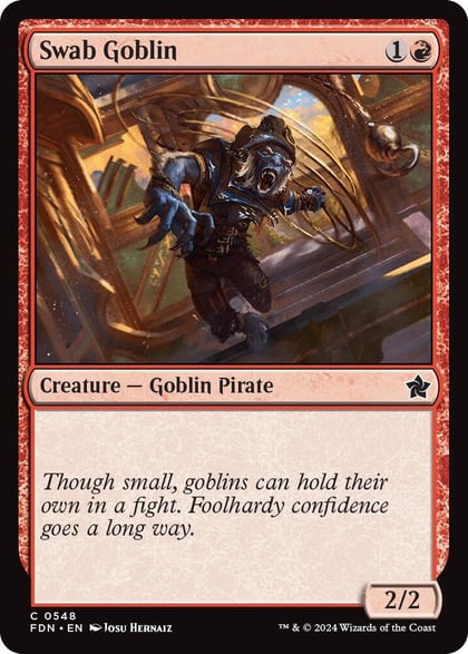 Swab Goblin, Foundations 548