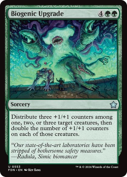 Biogenic Upgrade, Foundations 553