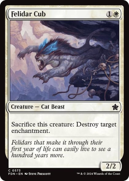 Felidar Cub, Foundations 573