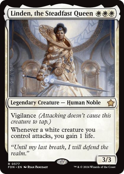 Linden, the Steadfast Queen (0577), Foundations 577