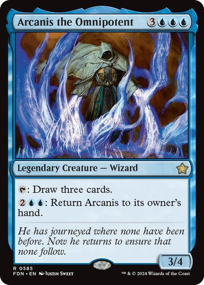 Arcanis the Omnipotent (0585), Foundations 585