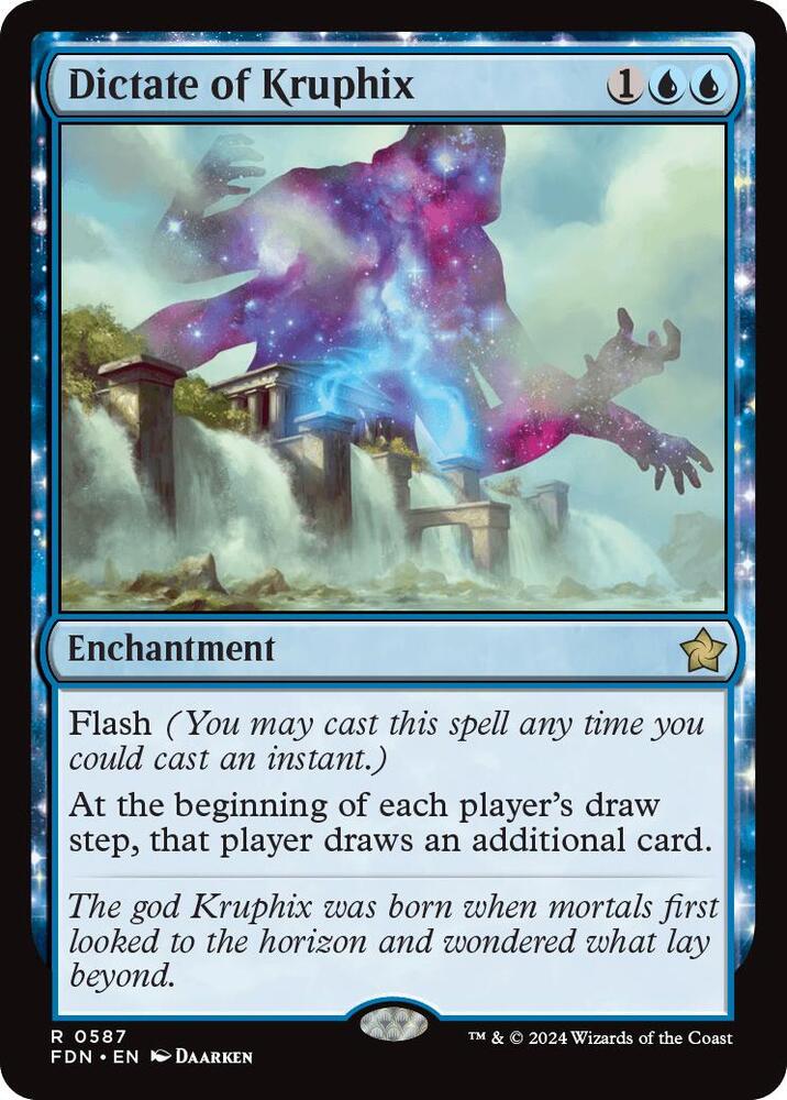 Dictate of Kruphix, Foundations 587