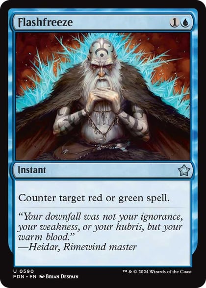 Flashfreeze, Foundations 590