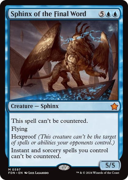 Sphinx of the Final Word (0597), Foundations 597