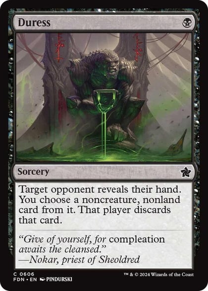 Duress, Foundations 606