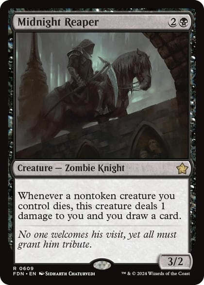 Midnight Reaper, Foundations 609
