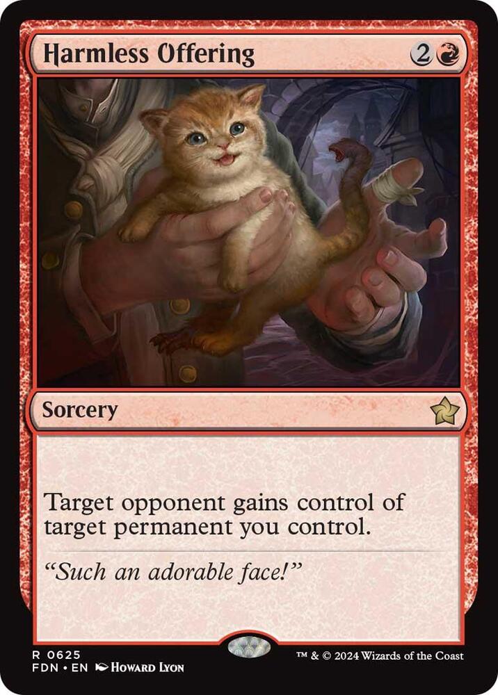 Harmless Offering, Foundations 625