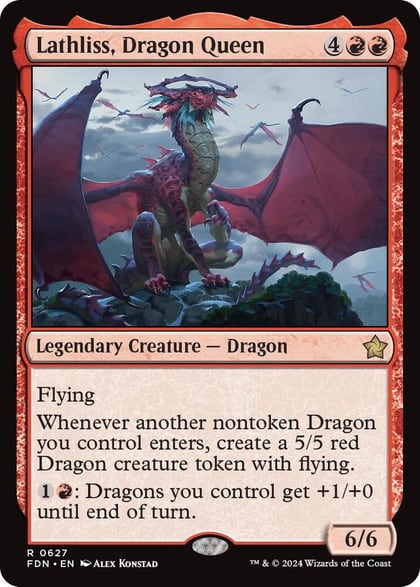 Lathliss, Dragon Queen, Foundations 627