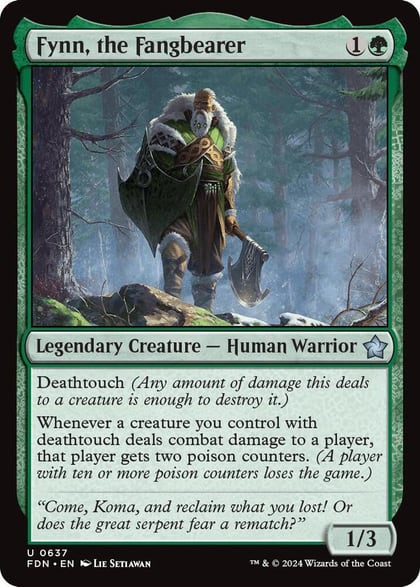 Fynn, the Fangbearer, Foundations 637