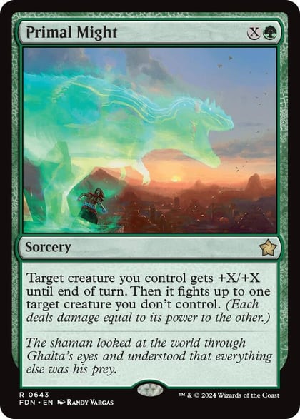 Primal Might (0643), Foundations 643