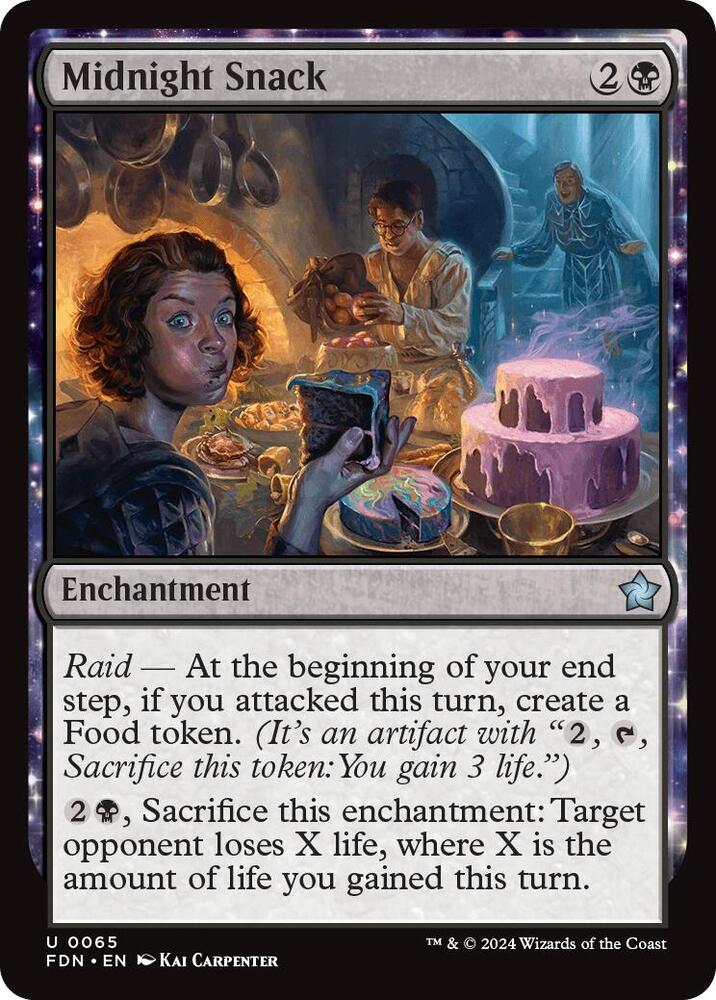 Midnight Snack, Foundations 65