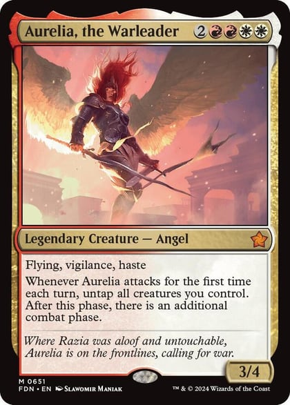 Aurelia, the Warleader, Foundations 651