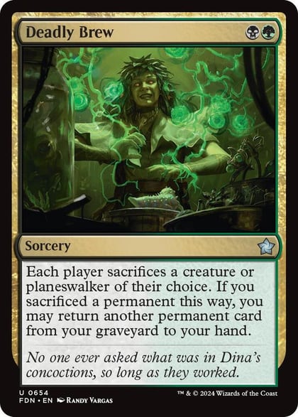 Deadly Brew, Foundations 654
