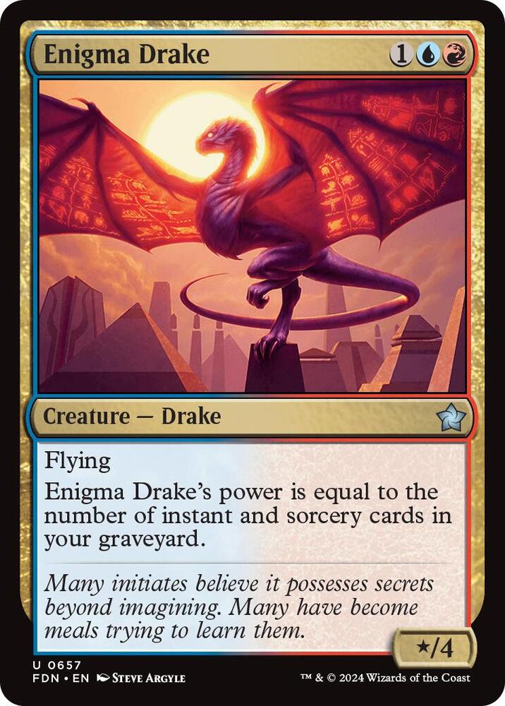 Enigma Drake, Foundations 657
