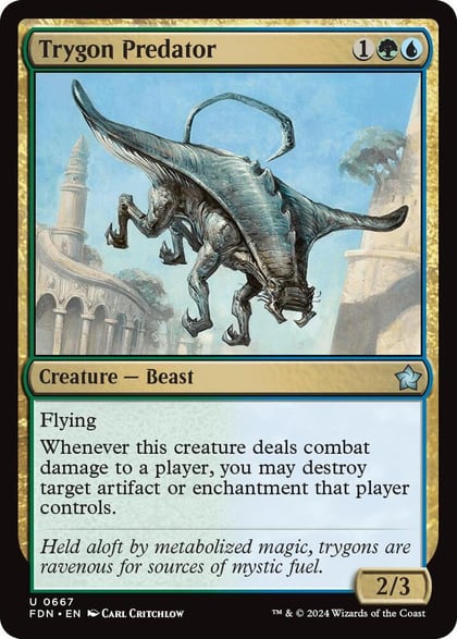 Trygon Predator, Foundations 667