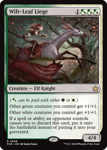 Wilt-Leaf Liege, Foundations 668