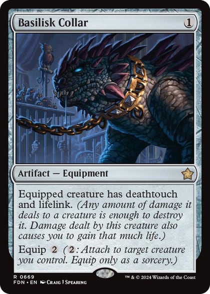 Basilisk Collar, Foundations 669