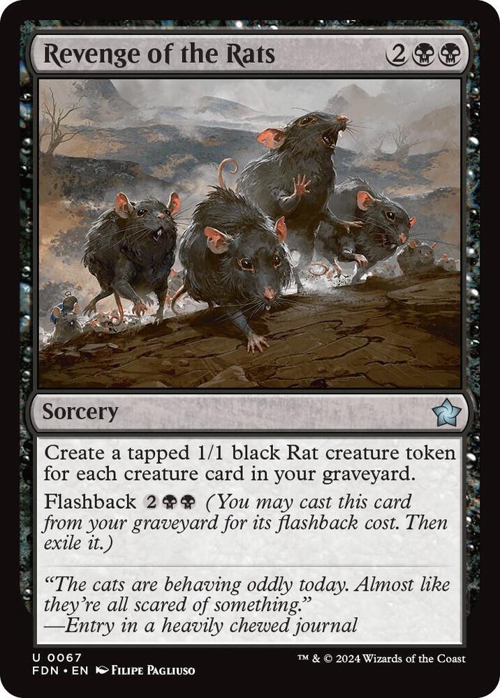 Revenge of the Rats, Foundations 67